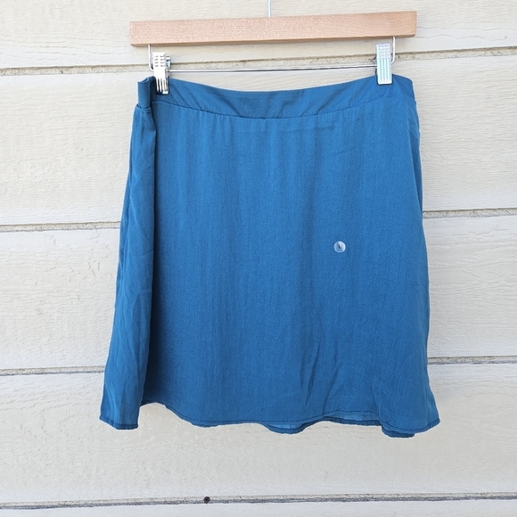 American Eagle teal mini skirt large new without tags - Picture 1 of 6